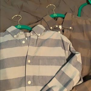 2 Gap striped modern oxford